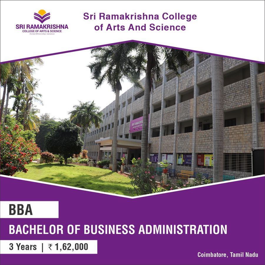 Bachelor of Business Administration [BBA] at Sri Ramakrishna College of  Arts And Science -Coimbatore, Coimbatore